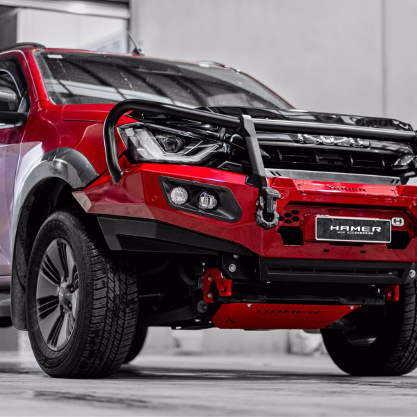Hamer King series Plus bull bar for Isuzu D-Max (2021 - 2024)