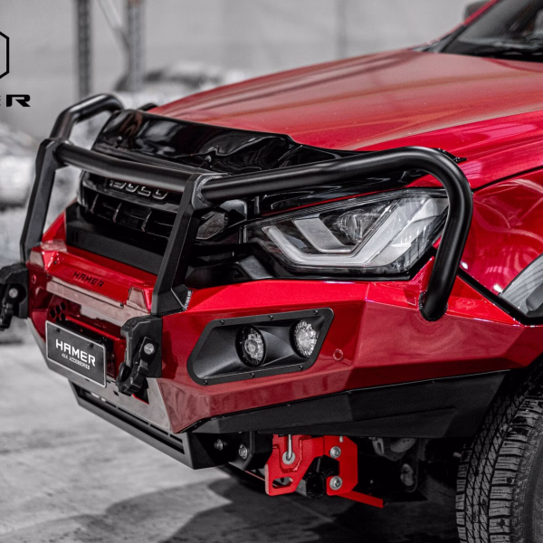 Hamer King series Plus bull bar for Isuzu D-Max (2021 - 2024)
