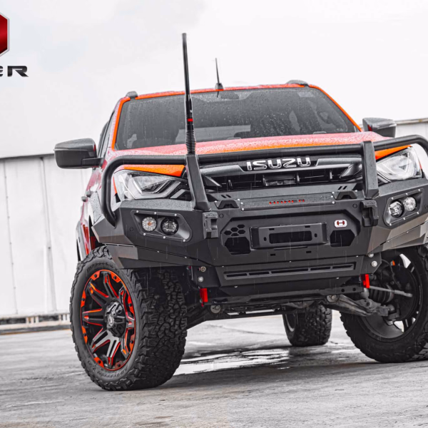 Hamer King series Plus bull bar for Isuzu D-Max (2021 - 2024)