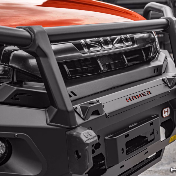 Hamer King series Plus bull bar for Isuzu D-Max (2021 - 2024)