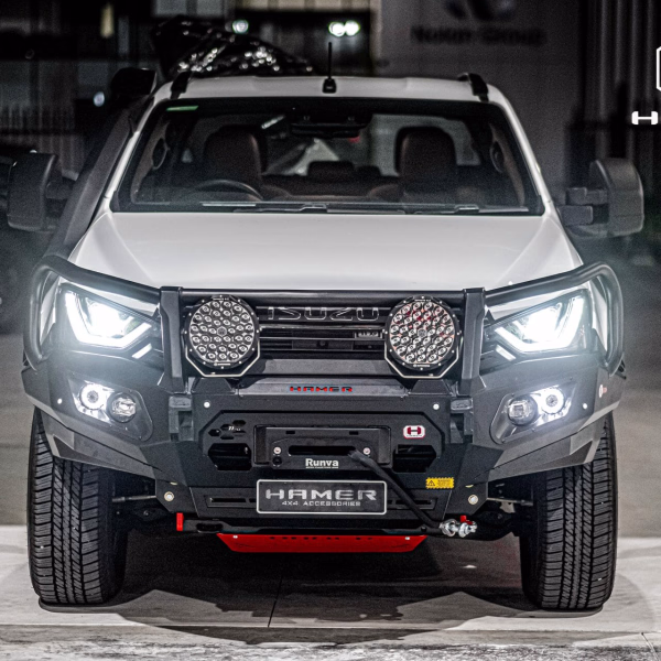 Hamer King series Plus bull bar for Isuzu D-Max (2021 - 2024)