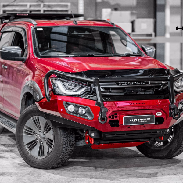 Hamer King series Plus bull bar for Isuzu D-Max (2021 - 2024)