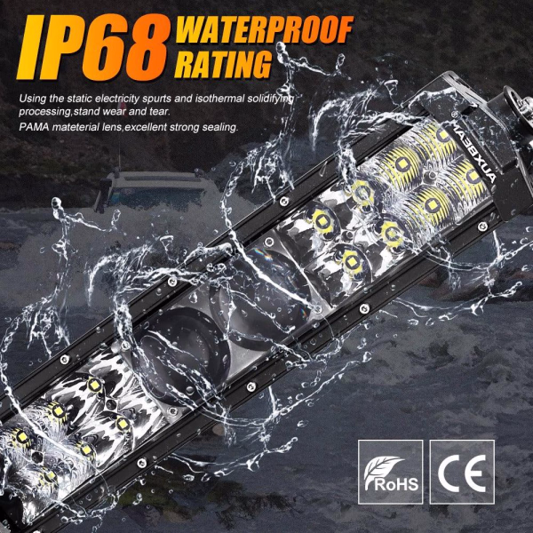Auxbeam 5D-PRO Series SPOT BEAM OFF ROAD LED Light Bars