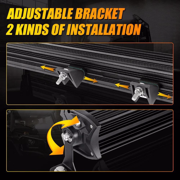 Auxbeam 5D-PRO Series SPOT BEAM OFF ROAD LED Light Bars