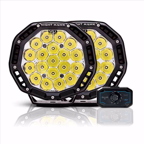 Bushranger Night Hawk VLI 7 inch Driving Light Kit