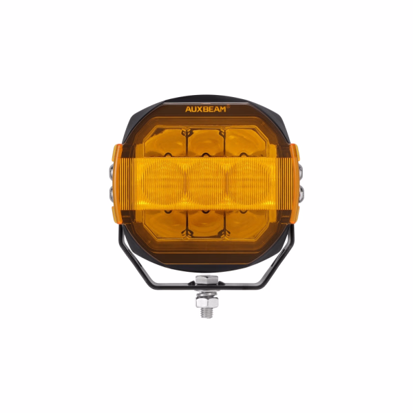 Auxbeam 5 Inch 174W LED Side Shooter Pod Lights with White DRL & Amber