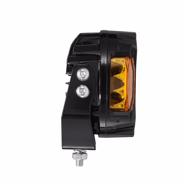 Auxbeam 5 Inch 172W LED Side Shooter White & Amber POD Lights | V-Ultra Series