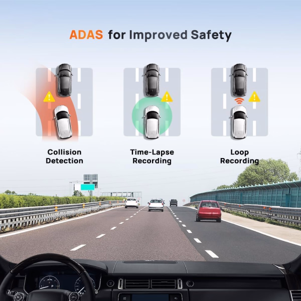 70MAI A510 HDR Dual Dash Cam