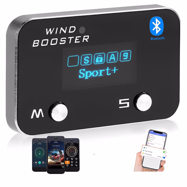 Windbooster GT Intelligent Throttle Controller with Bluetooth App Chip Tuning