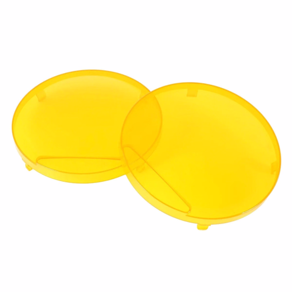 Auxbeam 9 Inch Round LED Driving Light Amber Cover Light Shield