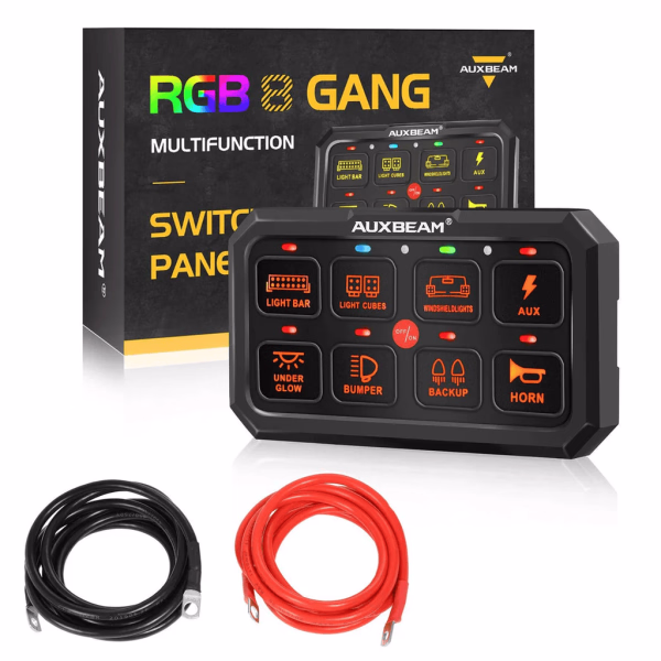 Auxbeam RGB Series Switch Panel (6 Gang-8 Gang-12 Gang)