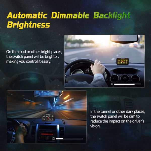 Auxbeam AR Series Switch Panel with App Control