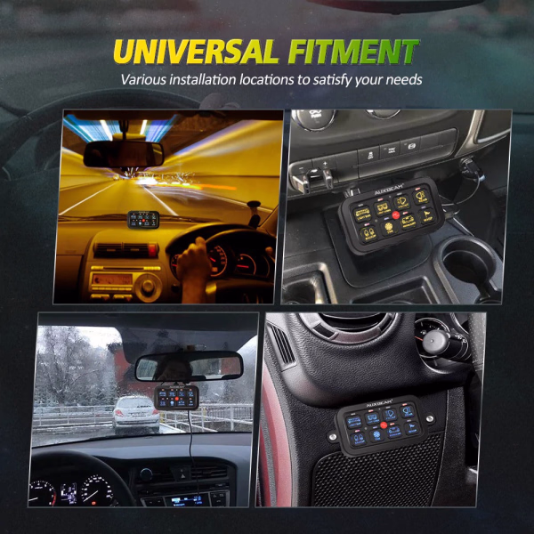 Auxbeam AR Series Switch Panel with App Control