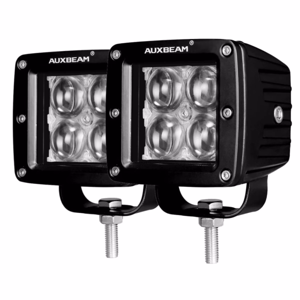 Auxbeam 3 Inch 20W 4D Hyperspot Square LED POD Light