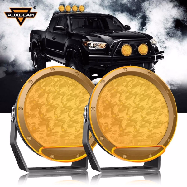 Auxbeam 7 Inch 178W Round Off Road Light Spot Beam LED Driving Lights
