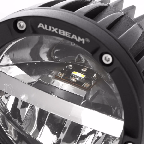 Auxbeam 4 Inch 110W Round OFF Road LED Pod Lights Combo Beam With Wiring Harness