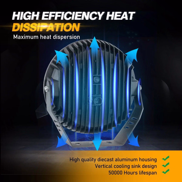 Auxbeam 9 Inch 270W 360-PRO Series LED Driving Lights