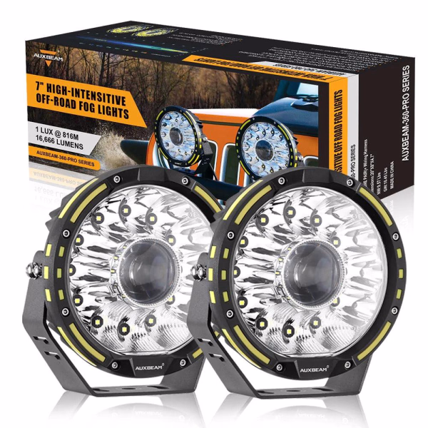 Auxbeam 7 Inch 230W 360-PRO Lens LED Driving Lights