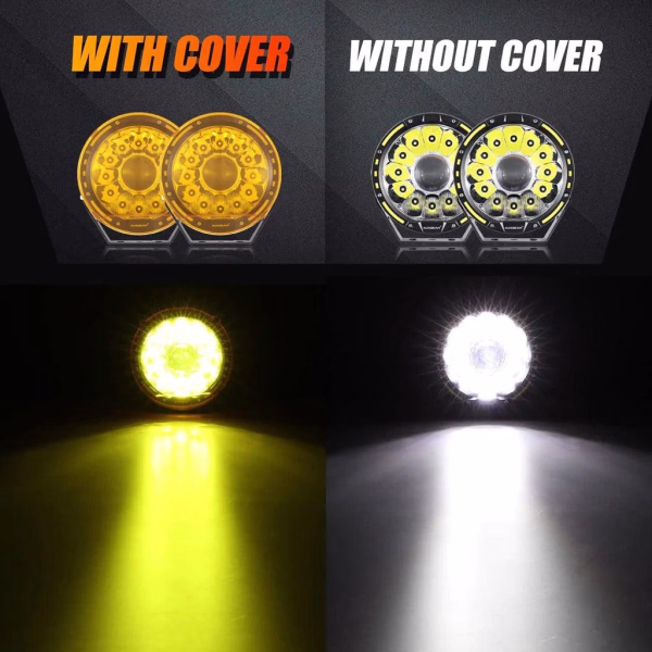 Auxbeam 7 Inch 230W 360-PRO Lens LED Driving Lights