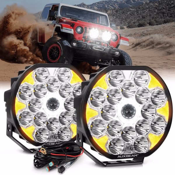 Auxbeam 360-Ultra Series 8.5 Inch 220W Led Spot Driving Light Off Road Lights