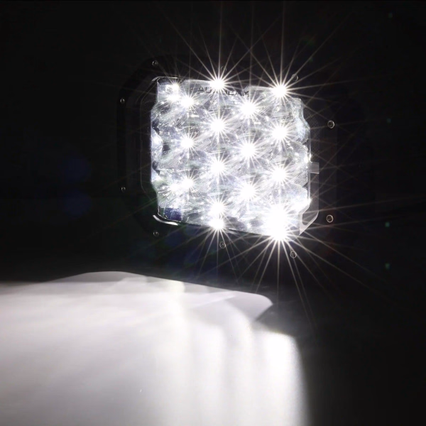 Auxbeam 7x5 Inch LED PODS White Driving Lights DRL