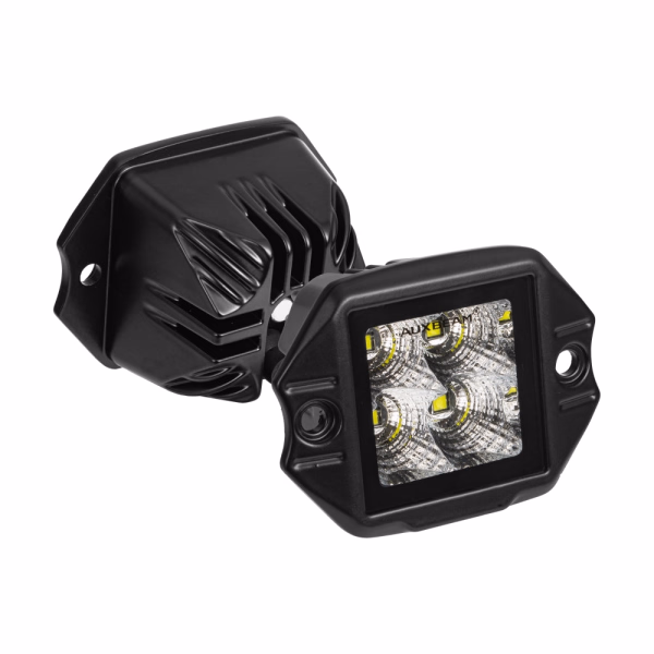 Auxbeam 3.5 Inch 40W Flush Mount LED Pod Light White Flood Off Road Lights