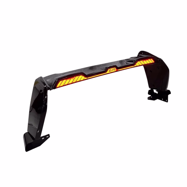 Hilux GR Roll bar, Spoiler with led Light