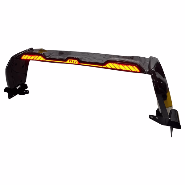 Hilux GR Roll bar, Spoiler with led Light