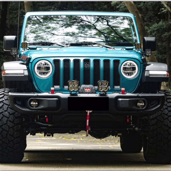 Heavy-Duty Front Bumper for Jeep Wrangler